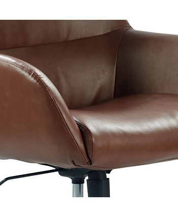 Tommy Hilfiger - Forester Leather Office Chair, Quick Ship