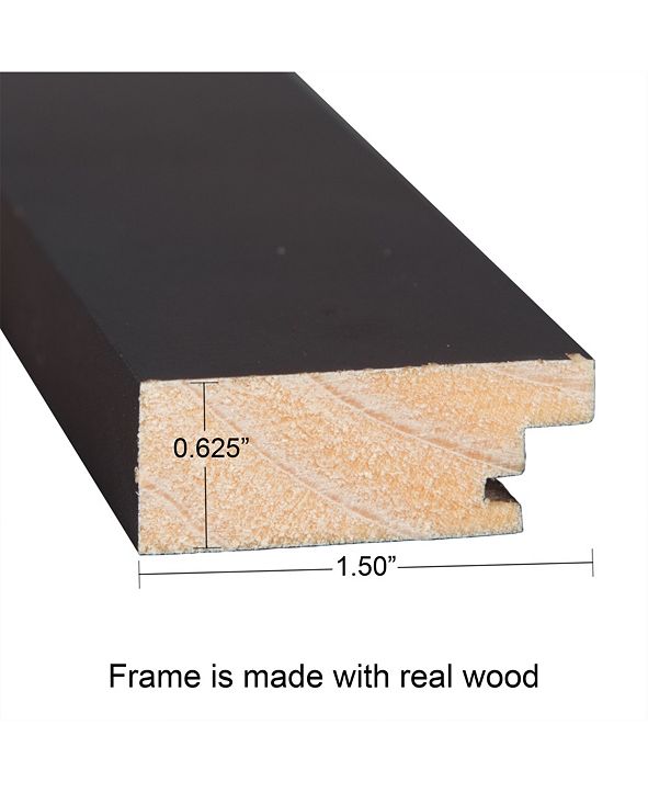 DesignOvation Museum Wood Picture Frame, Set of 4 & Reviews - Picture ...