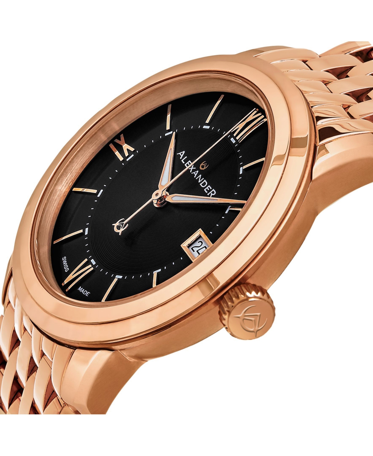 Alexander Watch , Stainless SteelTone Case on Stainless SteelTone Bracelet - Rose Gold