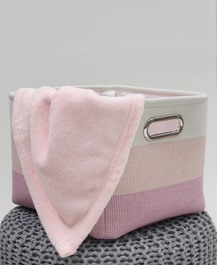 Lambs & Ivy Pink Ombre Storage Bin/Basket Macy's
