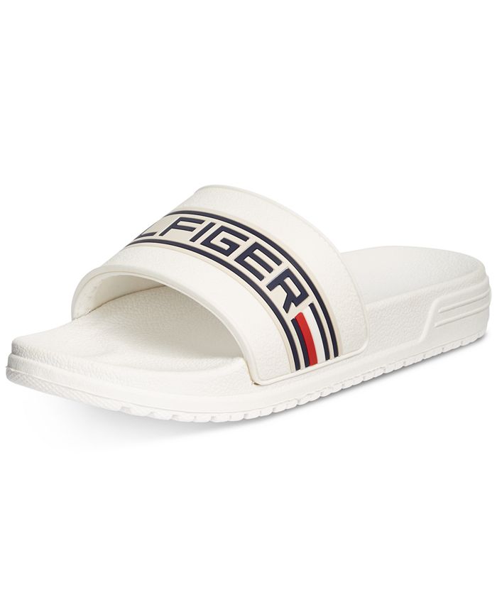 Tommy Hilfiger Little Big Boys Geo Logo Slide Sandals Macy s