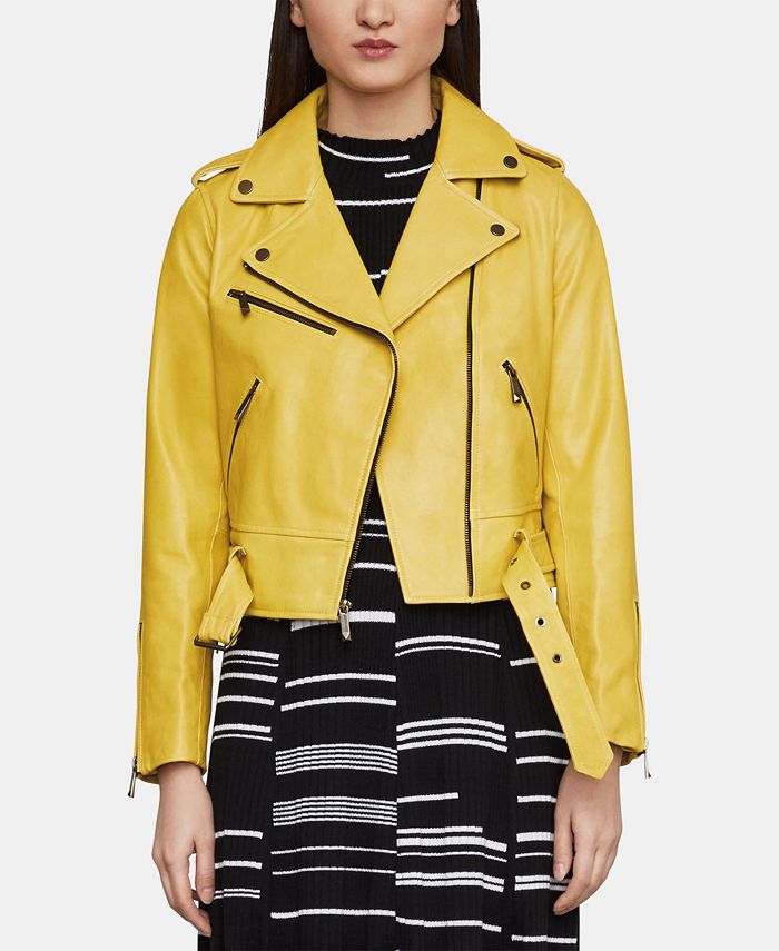 Bcbgmaxazria discount leather jacket