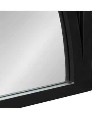 andover Wooden Wall Panel Arch Mirror