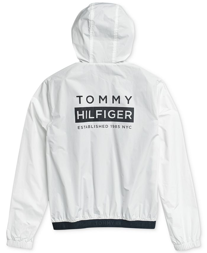 Tommy Hilfiger Men's Park Rain Jacket with Magnetic Zipper - Macy's