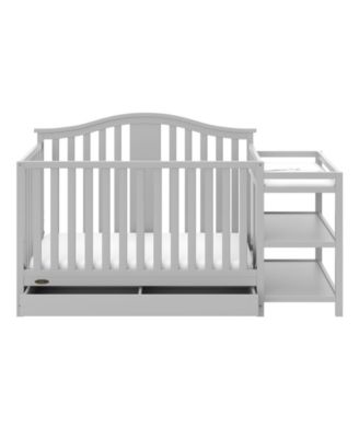 Solano 4-in-1 Convertible Crib & Changer with Drawer