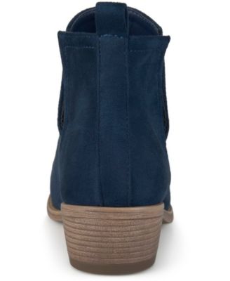 Women's Rimi Notched Ankle Stacked Heel Booties