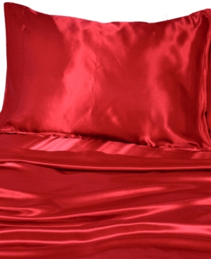 Luxurious Satin Full Sheet Sets Bedding