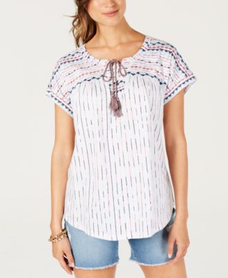 peasant tops macys