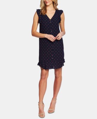 macy's polka dot dress