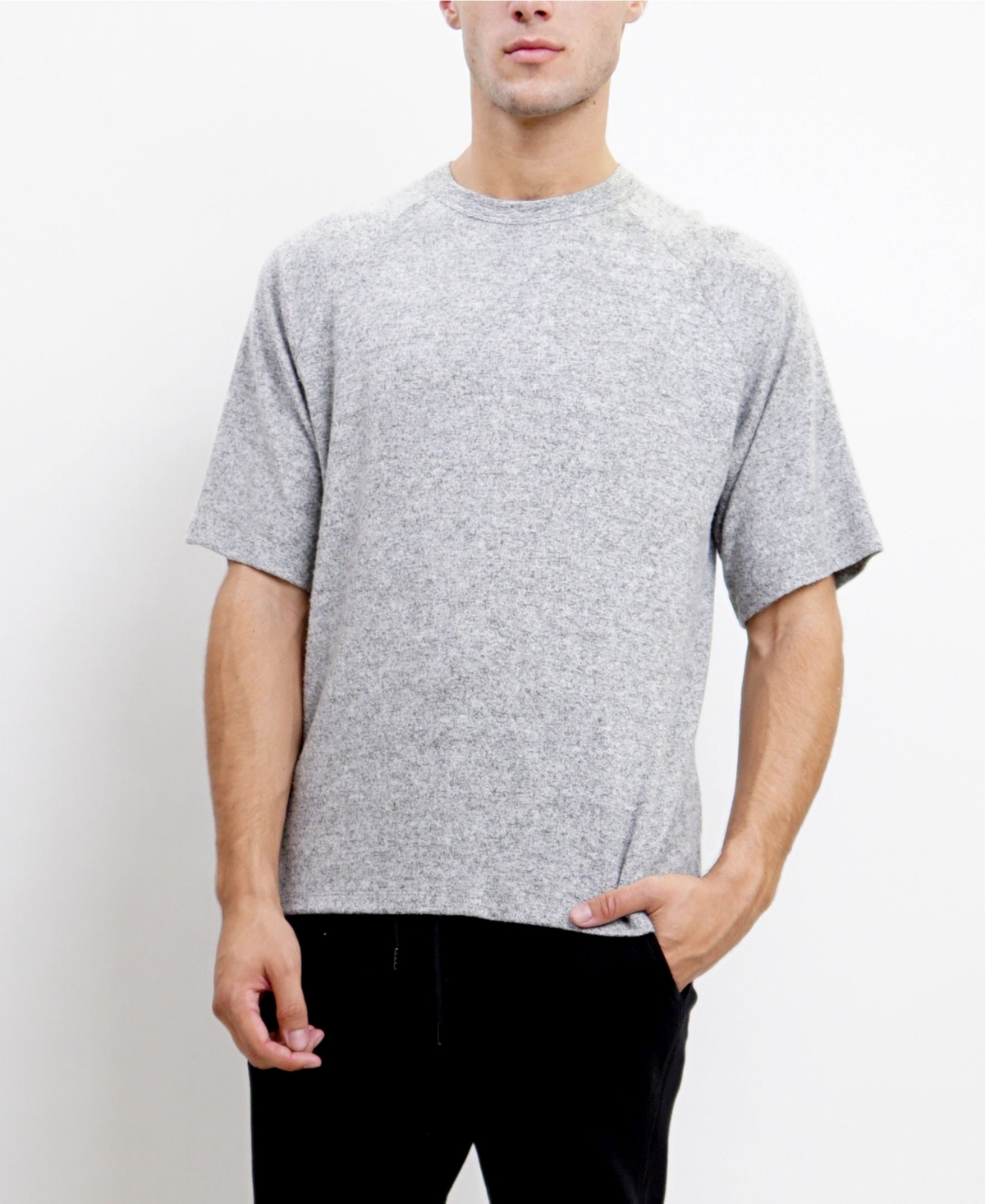 Men's Ultra Soft Lightweight Short-Sleeve T-Shirt - Charcoal