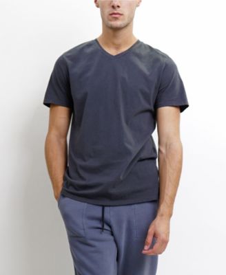 TMV002CJ Mens Cotton Jersey Short-Sleeve V-Neck T-Shirt