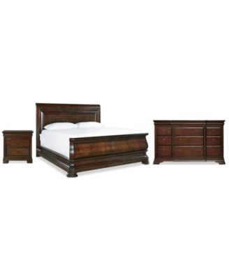 Reprise Cherry Bedroom Furniture, 3-Pc. Set (Queen Bed, Nightstand & Dresser)