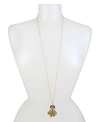 Betsey johnson discount bumble bee necklace