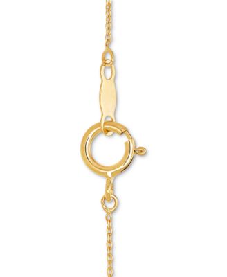Mom 18" Pendant Necklace in 10k Gold