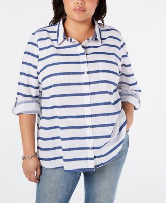 macy's tommy hilfiger plus size