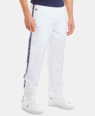 lacoste grey track pants