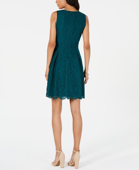 Vince Camuto Petite Lace ALine Dress & Reviews Dresses Petites