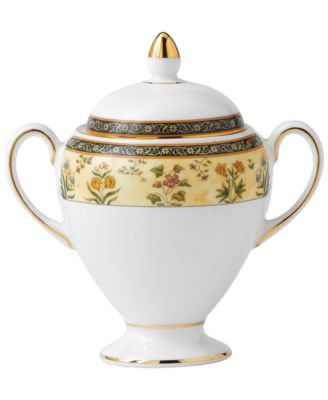 Wedgwood - "India" Globe Sugar Bowl