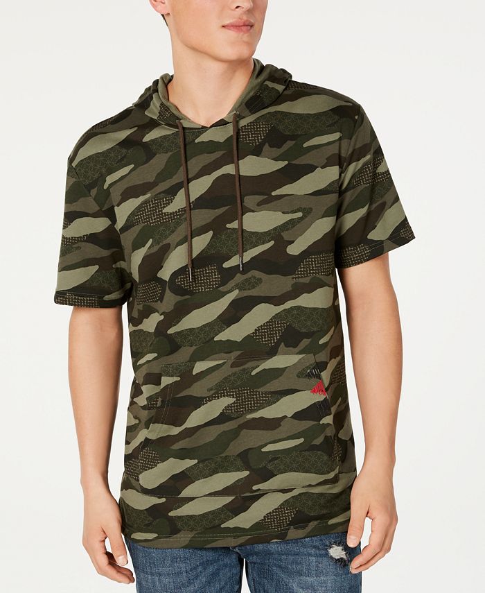 American Rag Men's Stitched Camo-Print Hoodie, Created for Macy's - Macy's
