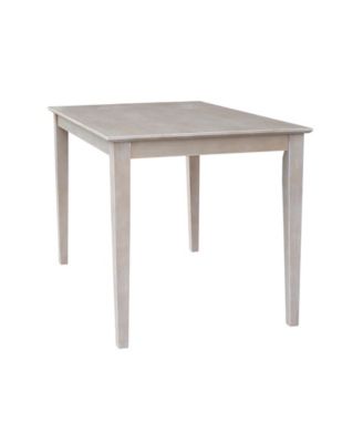Solid Wood Top Table - Dining Height