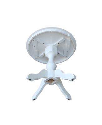 International Concepts 30" Round Top Pedestal Table- 28.9"H