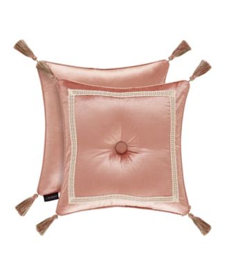 J Queen New York - Floral Park  18" Square Decorative Throw Pillow