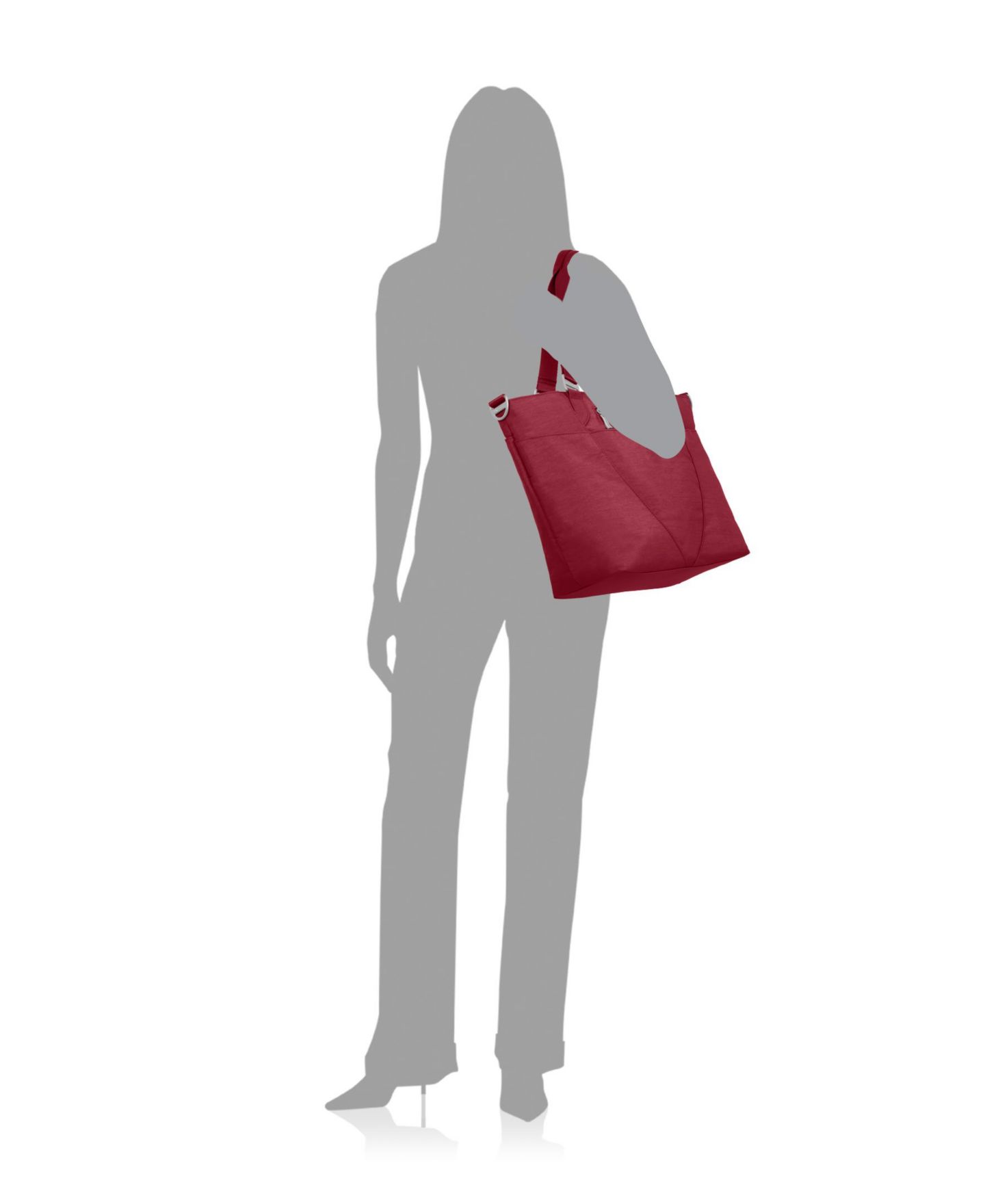 Женская сумка Baggallini Avenue Tote, цвет: Apple — фото 8