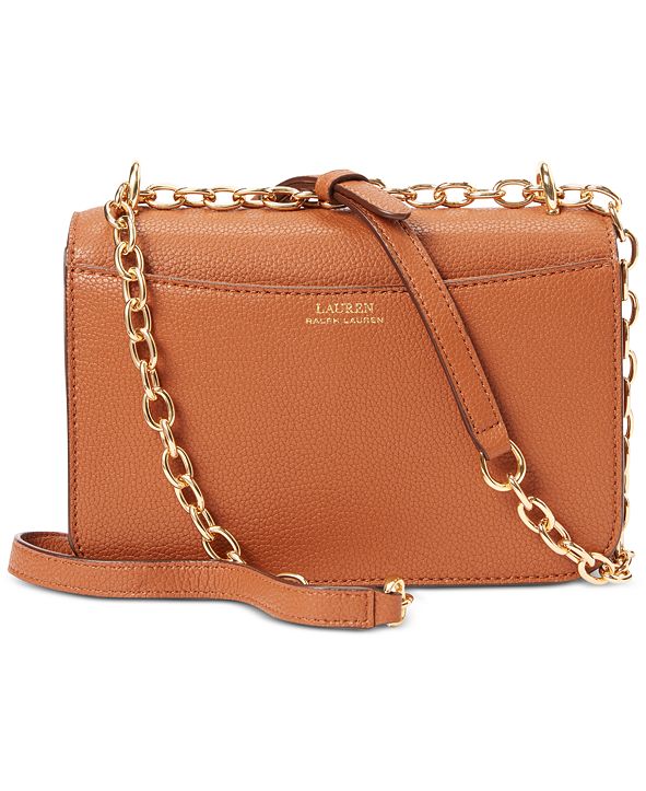 Lauren Ralph Lauren Madison Pebbled Leather Crossbody & Reviews