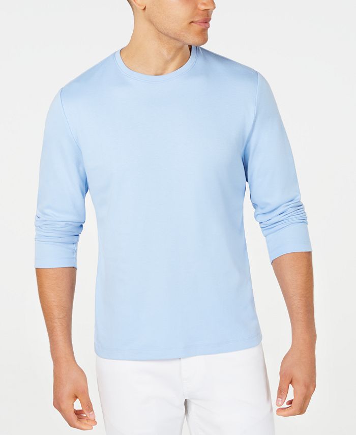 Alfani Men's Long Sleeve T-Shirt, Created for Macy's - Macy's