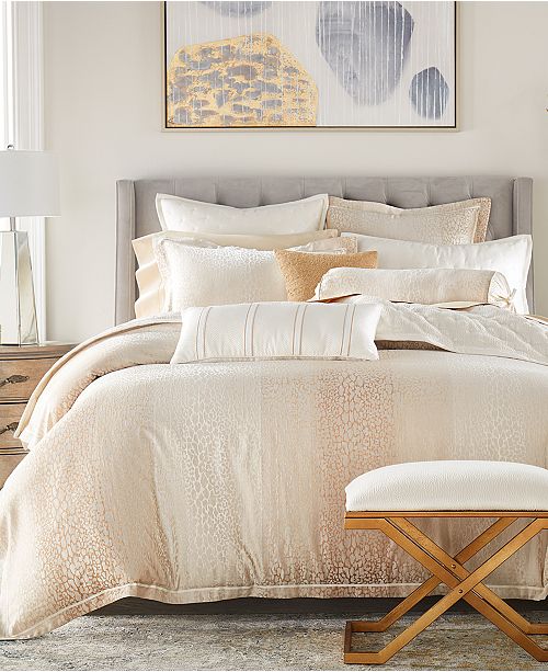 Hotel Collection Classic Ombre Leopard King Duvet Cover Created