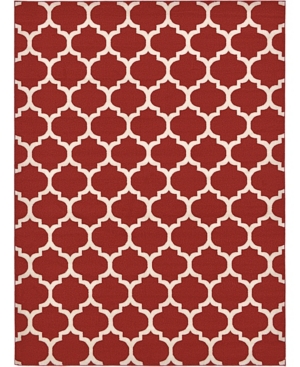 Bridgeport Home Arbor Arb1 Red 8' x 11' Area Rug at RugsBySize.com