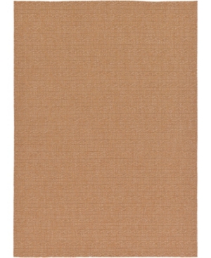 Bridgeport Home Pashio Pas6 Light Brown 7' x 10' Area Rug