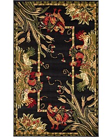 Roost Roo1 3' 3" x 5' 3" Area Rug