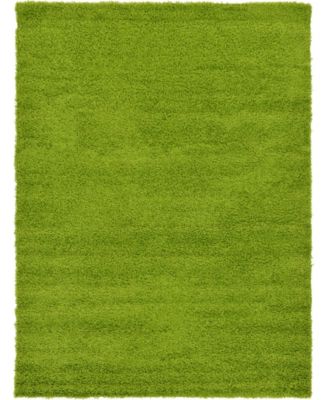 Solid Shag SS1 7' x 10' Area Rug
