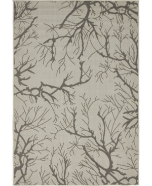 Bridgeport Home Pashio Pas6 Light Gray 4' x 6' Area Rug