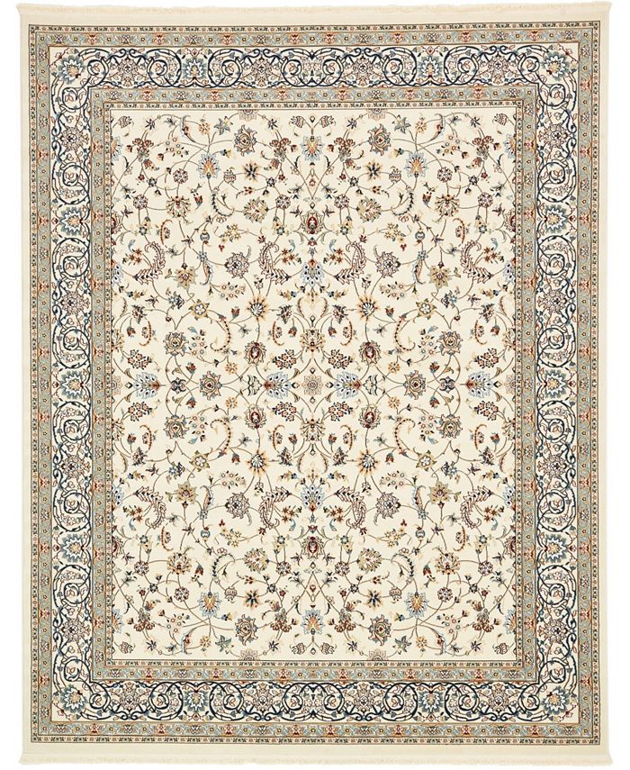 Bayshore Home Zara Zar1 Ivory 8' x 10' Area Rug Macy's