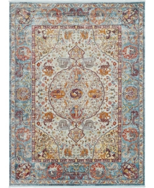 Bridgeport Home Kenna Ken1 Light Blue 10' x 13' Area Rug