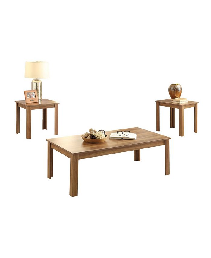Acme Furniture Malena 3Piece CoffeeEnd Table Set Macy's