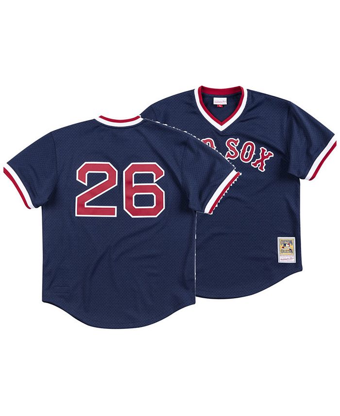 Mitchell & Ness Men's Wade Boggs Boston Red Sox Authentic Mesh Batting  Practice V-Neck Jersey - Macy's