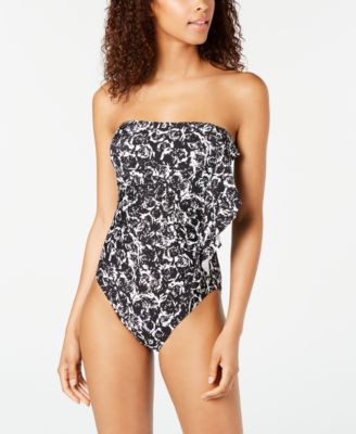 macy's bandeau swimsuits