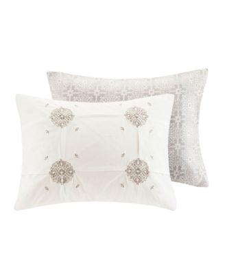 Malia Embroidered 6-Pc. Comforter Set, Full/Queen