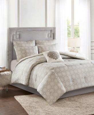 Malia Embroidered 6-Pc. Comforter Set, King/California King