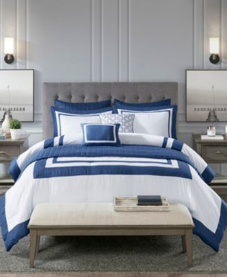 Madison Park - Heritage 8-Pc. Comforter and Coverlet Set Collection