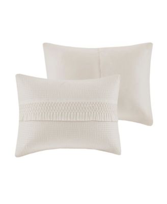 Amaya Seersucker 3-Pc. Comforter Set, Full/Queen