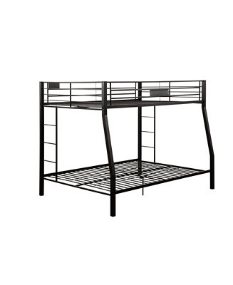 Acme Furniture Limbra Full Xl Over, Acme Limbra Queen Over Queen Metal Bunk Bed Black Sand