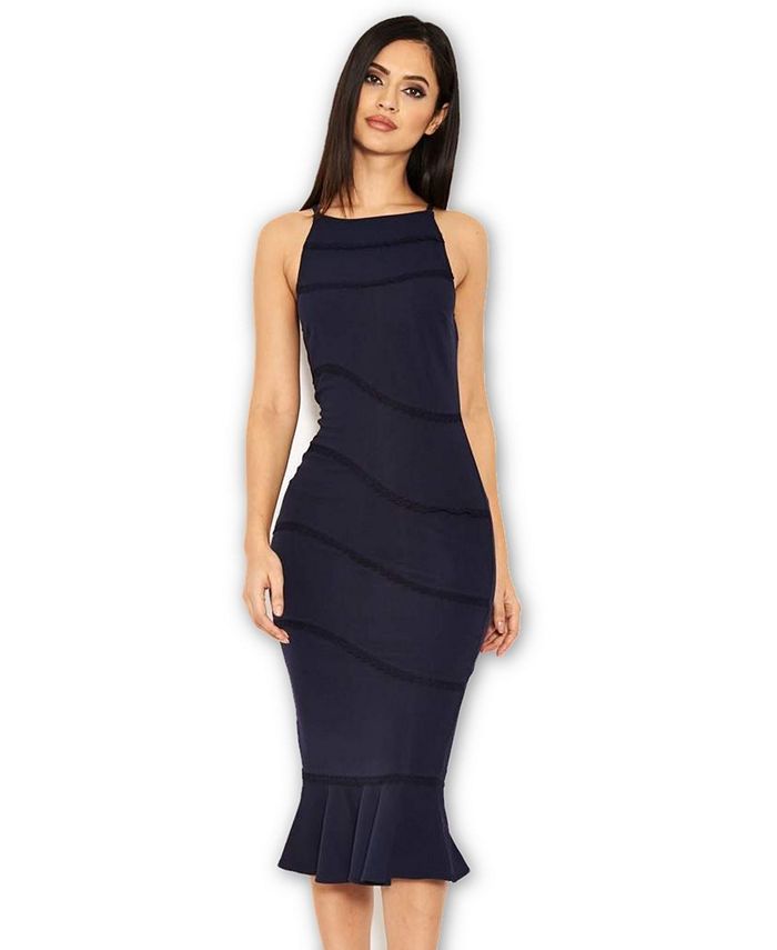 AX Paris Strappy Fishtail Dress & Reviews - Dresses - Juniors - Macy's