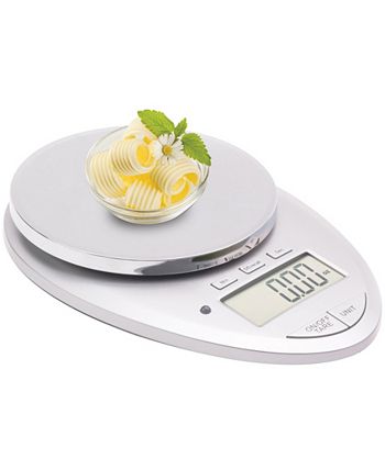 Ozeri Pro II Digital Kitchen Scale with Removable Glass Platform and  Countdown Kitchen Timer (1 g to 12 lbs Capacity)