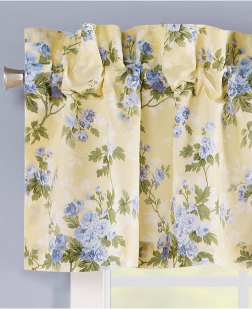 Laura Ashley Cassidy Pastel Yellow Window Valance Reviews