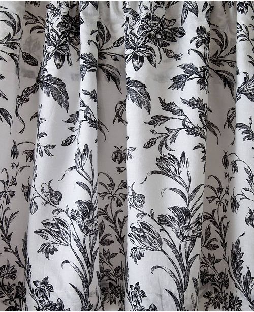 Laura Ashley Amberley Black Pole Top Drapes Reviews Window