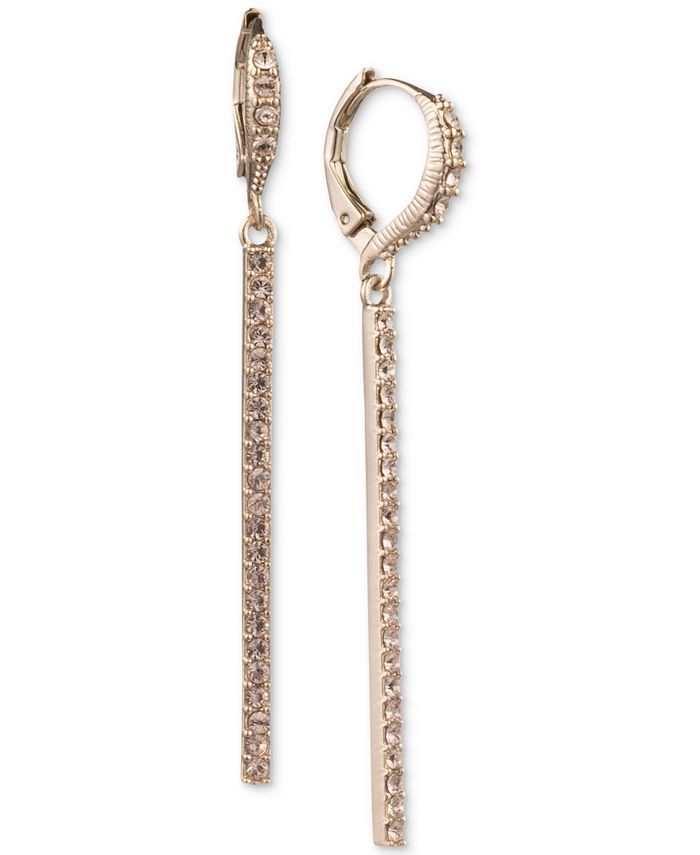 Givenchy Crystal Pavé Linear Drop Earrings Macy's